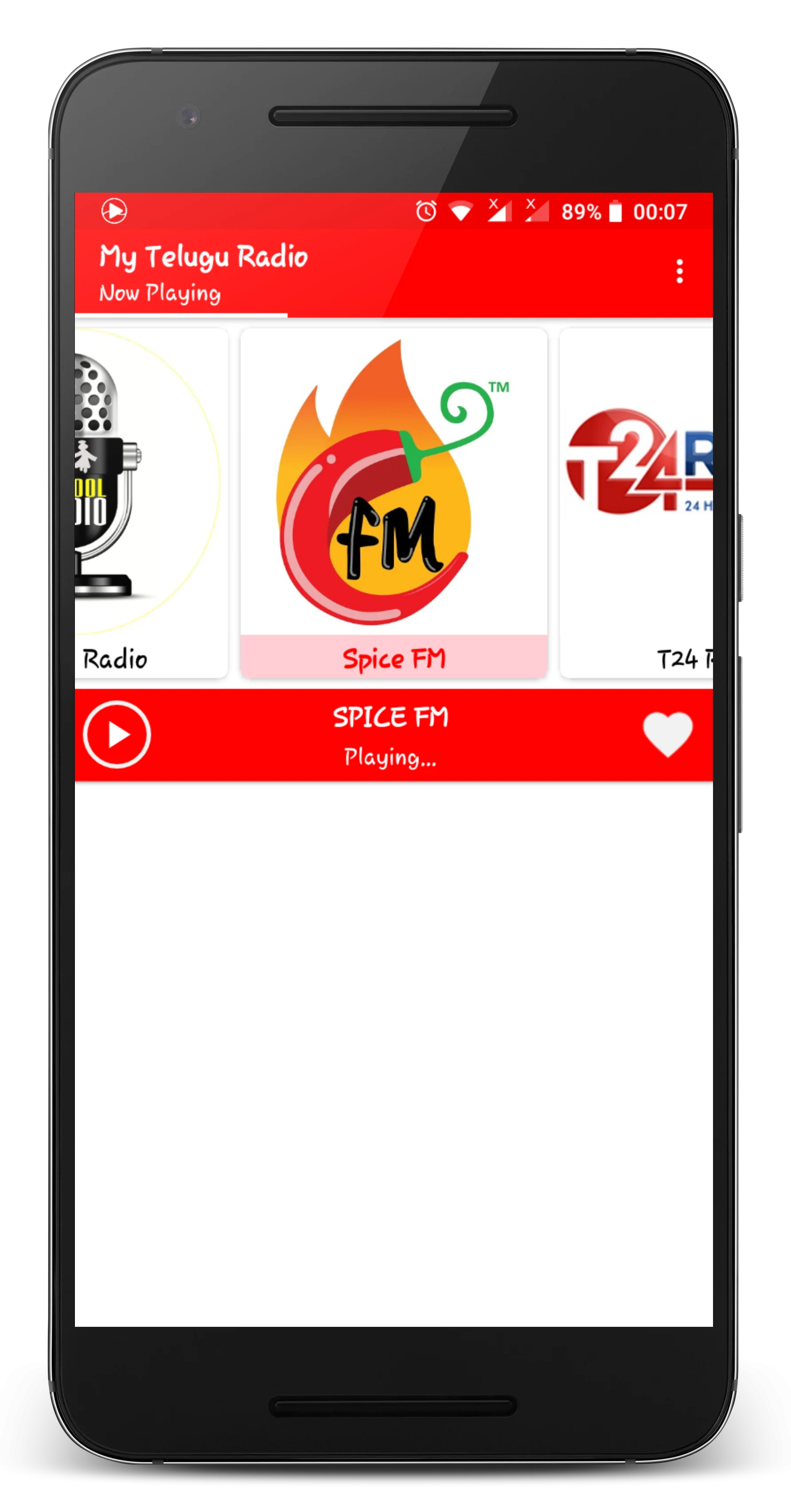 My Telugu Radio-Online Radios screenshot