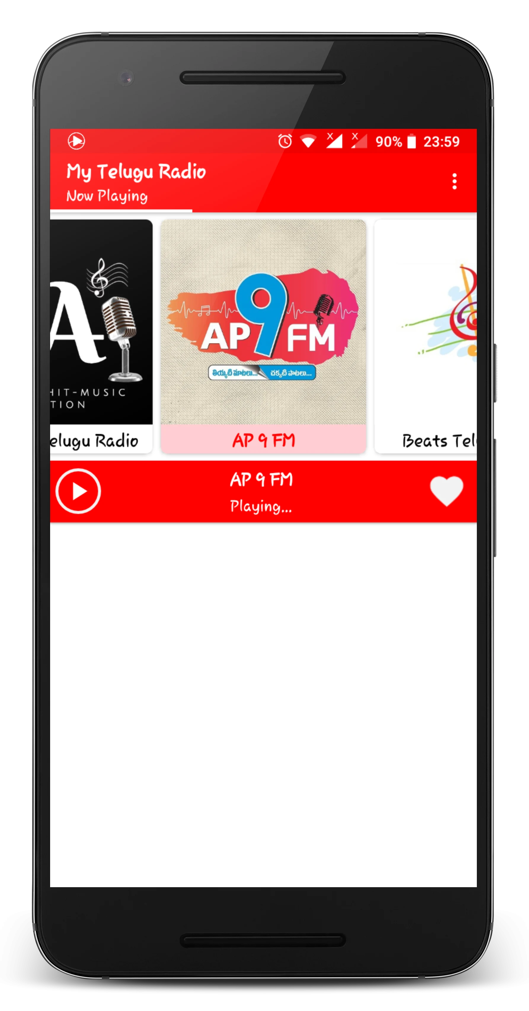 My Telugu Radio-Online Radios screenshot