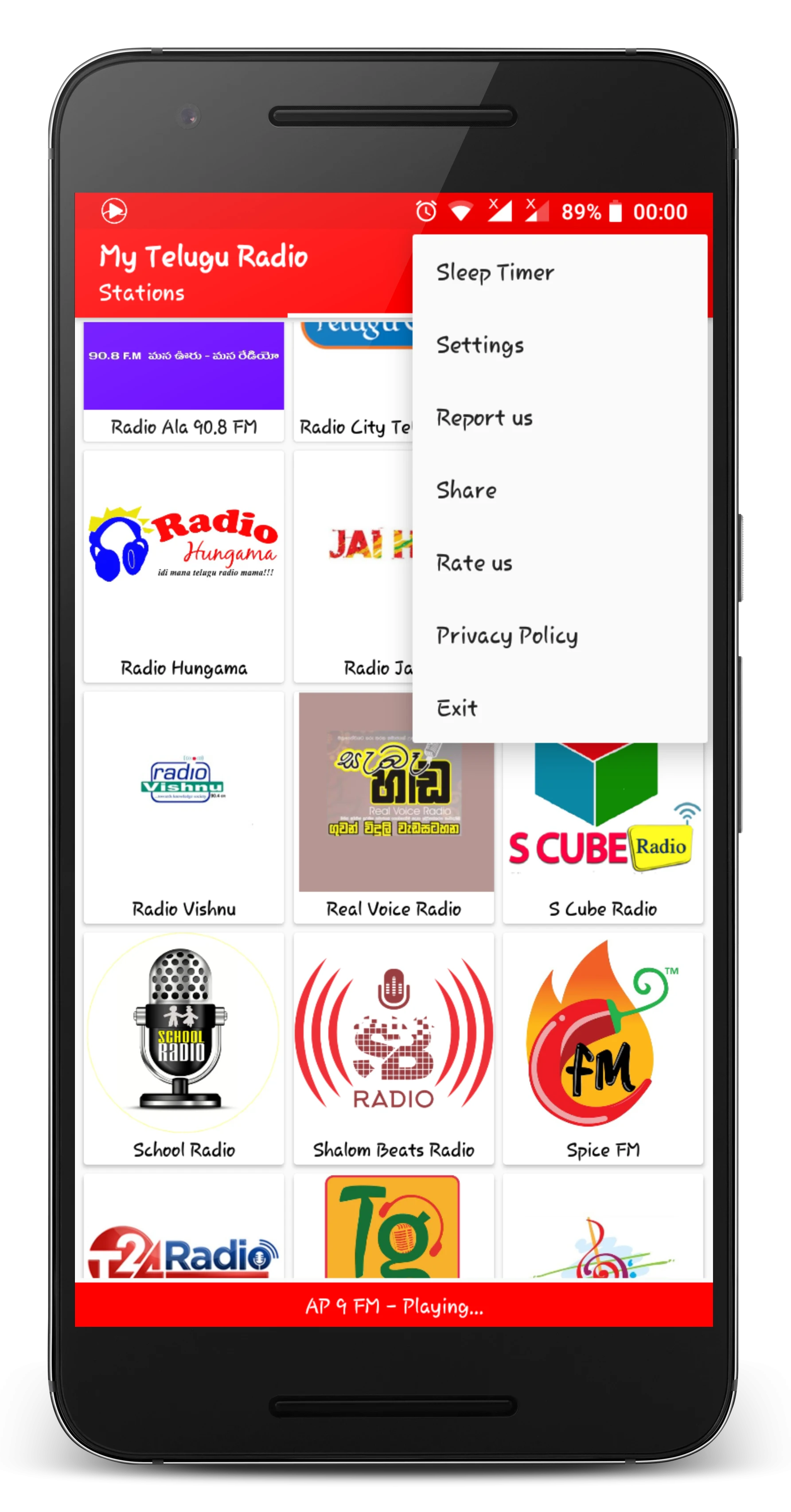 My Telugu Radio-Online Radios screenshot